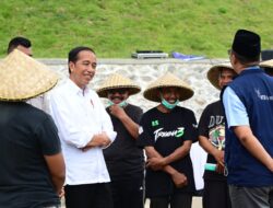 Presiden Jokowi Resmikan Bendungan Keempat di NTB