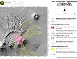 PVMBG Imbau Masyarakat Tidak Dekati Kawah Gunung Ijen
