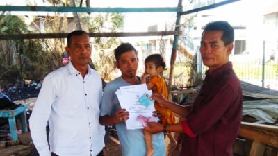 Korban Kebakaran Lamtimpeung Terima Kembali Dokumen Kependudukan