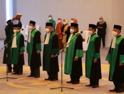 Ketua MA Lantik Enam Ketua Pengadilan Tinggi Agama