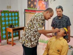 Camat Syiah Kuala Tinjau Pelaksanan Sub PIN Polio di SDN 55