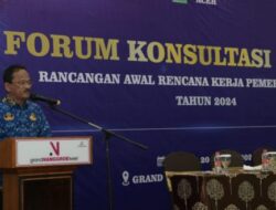 Asisten Sekda Buka Forum Konsultasi Publik Terhadap Rancangan Awal Rencana Kerja Pemerintah Aceh Tahun 2024