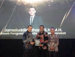Jamal Idham Terima Penghargaan Sosok Pengusaha Muda Peduli Masyarakat