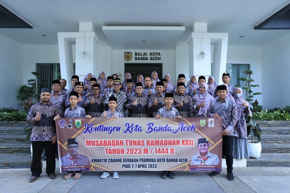 Sekdako Amiruddin Lepas Kontingen MTR Kwarcab Banda Aceh