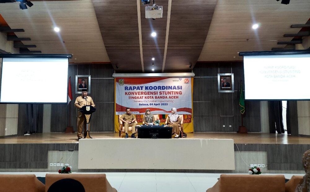 TPPS Kota Banda Aceh Rembuk Turunkan Stunting