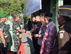 Pj Bupati Aceh Besar Sambut Kunker Pangdam IM ke Kodim 0101/KBA