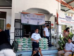 Warga Sukadamai Dapat Bantuan Pangan Pemerintah