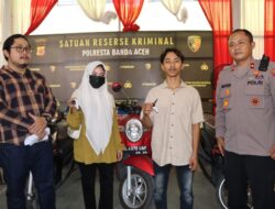 Kapolresta Banda Aceh Kembalikan Beberapa Sepeda Motor Warga