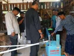 Aceh Besar Miliki Alat Inovasi Teknologi Pompa Air Tenaga Dayung dari Barang Bekas