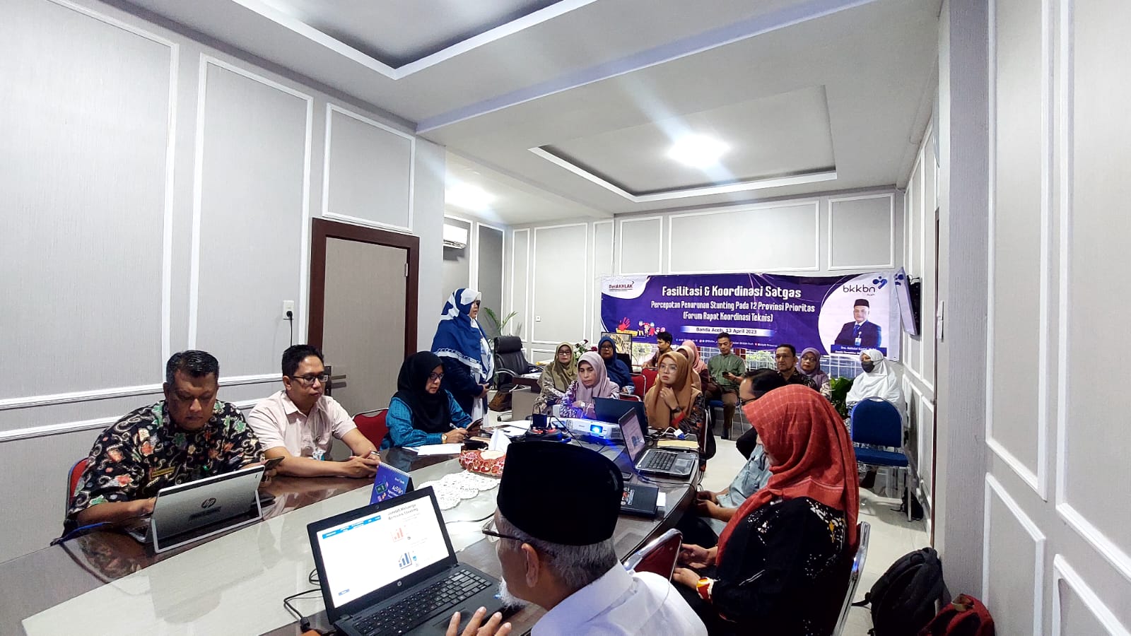 Kolaborasi BKKBN dan DP3AP2KB Gelar Rakor Teknis TPPS Banda Aceh