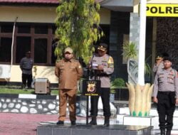 Pj Bupati Aceh Besar Hadiri Apel Gelar Pasukan Operasi Ketupat Seulawah 2023