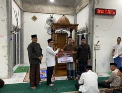 Malam 27 Ramadan, Bakri Siddiq Sambangi Masjid Al Muhyi Pango Deah
