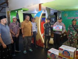 Siaga Mudik, Pj Bupati Aceh Besar bersama Forkopimda Serahkan Logistik dan Pantau Pos Pengamanan Lebaran
