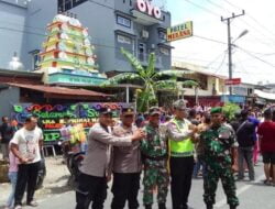 TNI-POLRI Mengamankan Acara Keagamaan Umat Hindu di Kota Banda Aceh