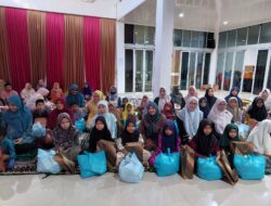 Jelang Lebaran, TP PKK Aceh Besar Santuni Yatim Piatu