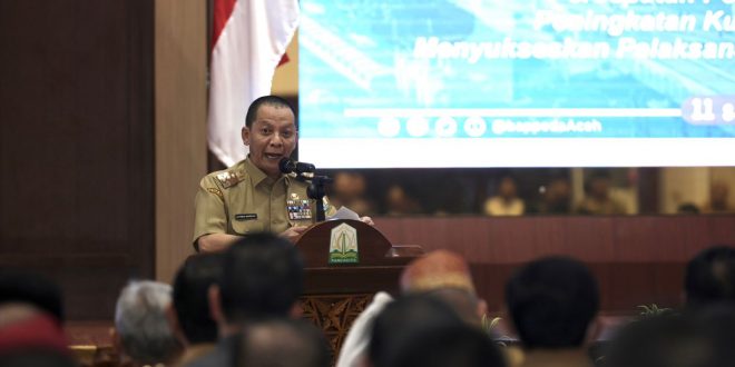 Musrenbang Momentum Menyusun Perencanaan Pembangunan Aceh yang Berkualitas