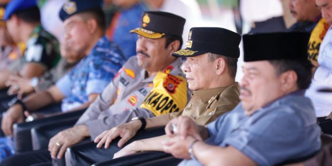 Penjabat Gubernur Aceh Hadiri Apel Gelar Pasukan Operasi Pengamanan Idul Fitri