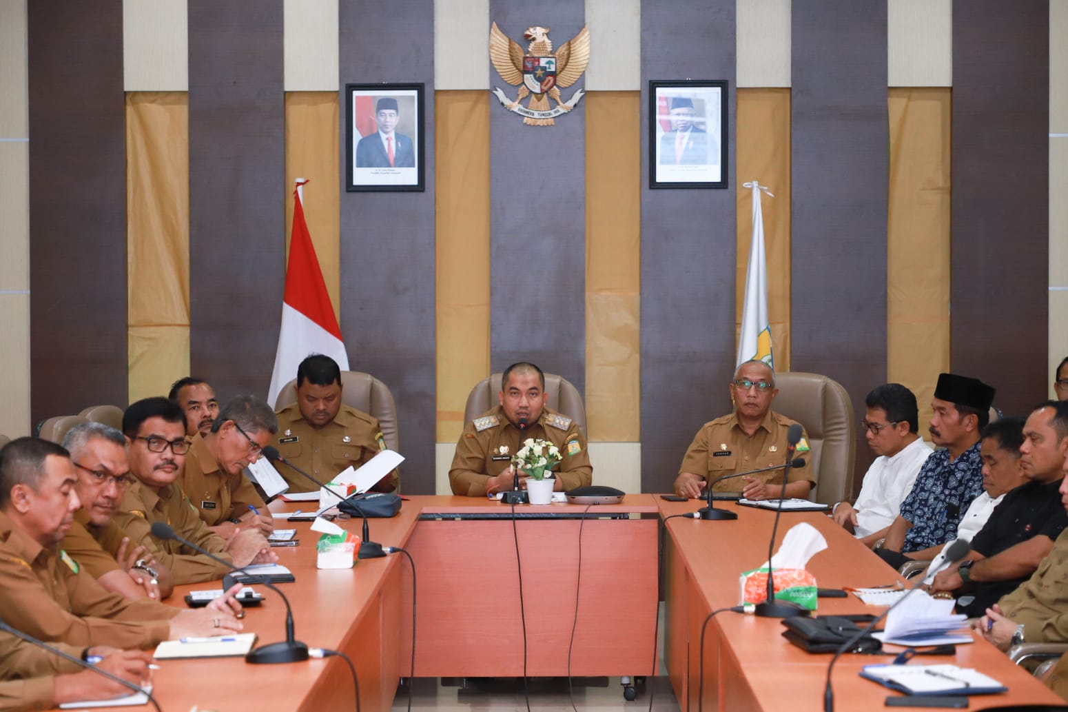 Pj Bupati Pimpin Rakor Pimpinan Pemkab Aceh Besar