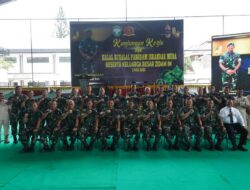 Kunjungan Kerja sekaligus Halal bilahal Pangdam Iskandar Muda ke Zidam Iskandar Muda.