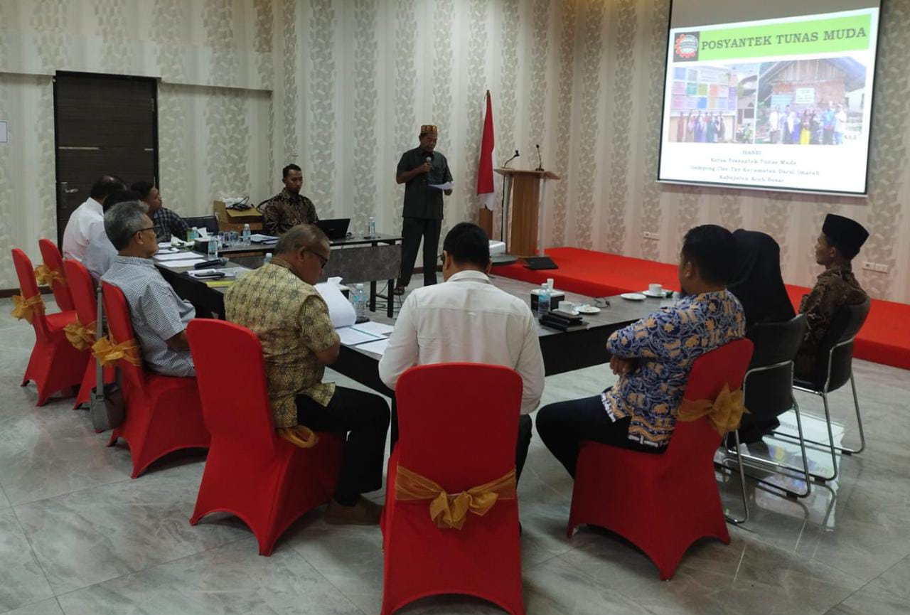 Dua Posyantek Aceh Besar Ikuti Sesi Presentasi Lomba TTG Ke-24 Provinsi Aceh