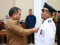 Pj Bupati Aceh Besar Lantik 72 Pejabat Baru