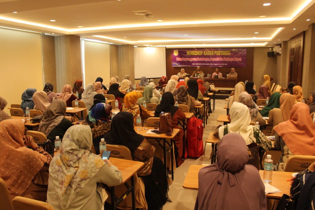 Dinkes Gelar Workshop Kader Posyandu dalam Penyelenggaraan Penimbangan, Posyandu dan Kunjungan Rumah