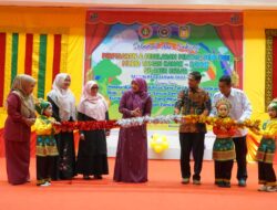 Pj Bunda PAUD Aceh Besar Buka Pagelaran Seni Tari Anak Usia Dini