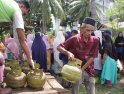 Operasi Pasar Gas Elpiji 3 Kg di Blang Bintang, Upaya Pj Bupati Aceh Besar Hindari Disparitas Harga