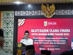 Tingkatkan Sinergitas Dalam Mewujudkan Banda Aceh Bersyariat, Pj Wali Kota Silaturrahmi dengan Ulama