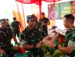 Kunker Pangdam IM dan Ibu Ketua Persit KCK PD IM ke Kodim 0117/Atam
