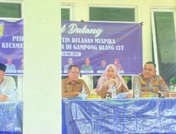 Muspika Lueng Bata Adakan Rapat Rutin Bulanan