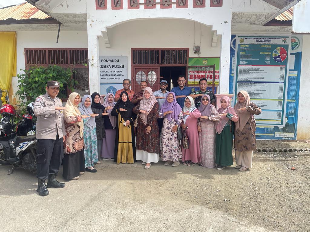 Balita Berisiko Stunting di Peunyeurat Berangsur Membaik