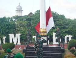 Kodam Iskandar Muda Gelar Upacara Peringatan Hari Kebangkitan Nasional Ke-115 Tahun 2023 di Makodam Iskandar Muda.
