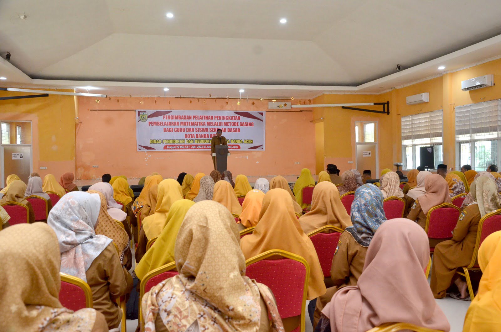 Disdikbud Gelar Pelatihan Pengimbasan Peningkatan Pembelajaran Matematika Melalui Metode Gasing