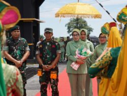 Kunker Pangdam IM dan Ibu Ketua Persit KCK PD IM ke Brigade Infanteri 25/Siwah.