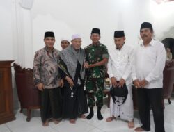 Dengan penuh Khidmat, Pangdam Iskandar Muda kunjungi Kediaman Ulama kharismatik Abu Kuta Krueng di Kab. Pidie Jaya