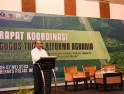 Asisten Sekda Buka Rakor GTRA di Aceh