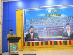 Asisten Sekda Hadiri Pelantikan PPIH Embarkasi Aceh
