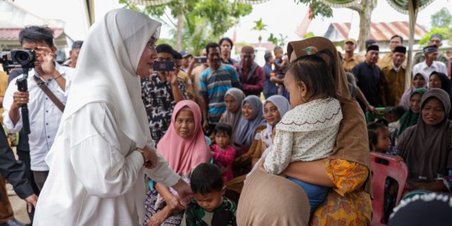 Di Singkil, Bunda PAUD Aceh Bicara Pentingnya Imunisasi dan Minum Tablet Tambah Darah bagi Perempuan