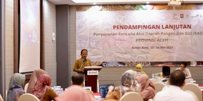 Plt Asisten II Sekda Aceh Buka RAD-PG Bappenas