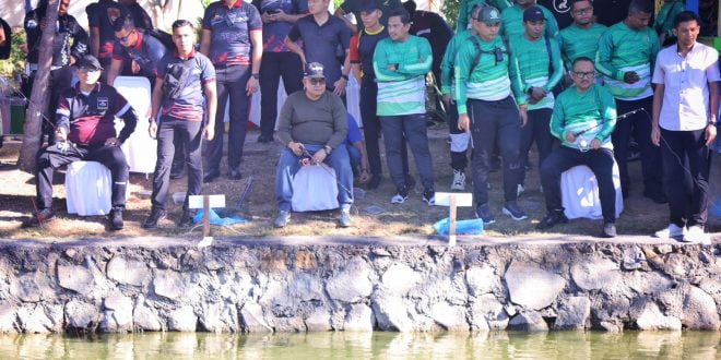 Sekda Aceh Hadiri Kegiatan Lomba Mancing Sinergitas TNI-Polri di Mapolda