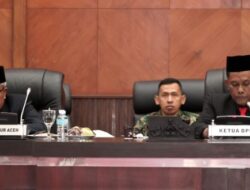 Sekda Aceh Hadiri Paripurna DPRA Soal Pertanggungjawaban Pelaksanaan APBA 2022