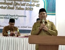 Buka TC Musabaqah Qira’atil Kutub, Ini Pesan Pj Bupati Aceh Besar