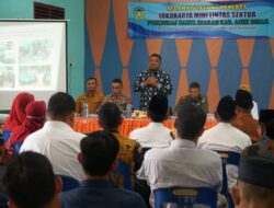 Sekda Aceh Besar Pantau Langsung Upaya Pencegahan Stunting di Darul Imarah