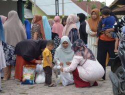 Baru Saja Dibuka, Masyarakat Meunasah Papeun Aceh Besar Padati Pasar Murah