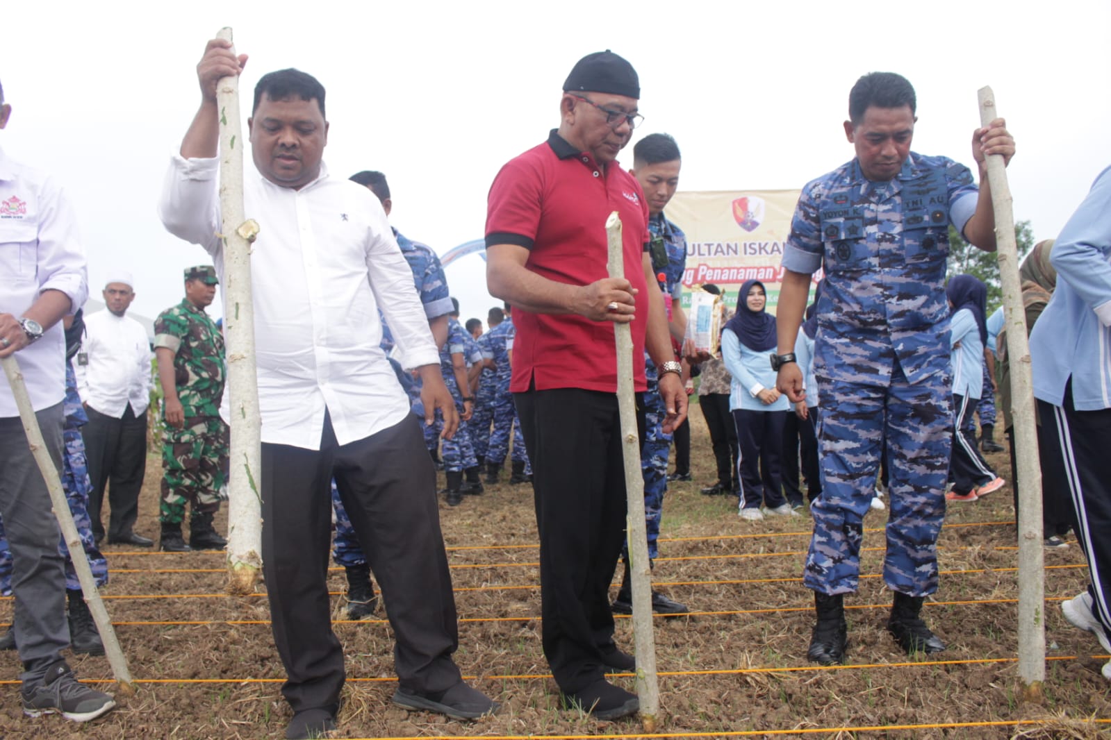 Pemkab Aceh Besar dan Danlanud SIM Dukung Program Ketahanan Pangan