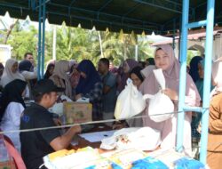 Ratusan Warga 15 Gampong di Kecamatan Kuta Malaka Padati Pasar Murah 