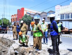 Pj Walikota Minta Pelaksana Proyek Pelebaran Jalan Hasan Saleh Prioritaskan Kenyamanan Warga
