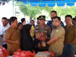 Pj Bupati Aceh Besar Kembali Pantau Pasar Murah di Lambaro Angan