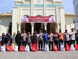 Kapolresta Dampingi Kapolda Aceh Gelar Bakti Sosial Religi
